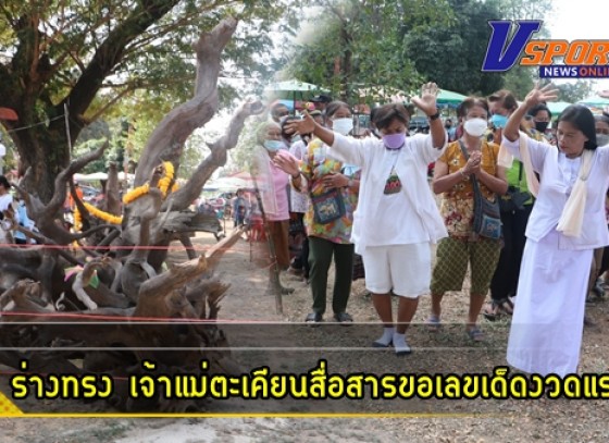 กำแพงเพชร-ชาวบ้านมาตามนัด 14 กุมภาพันธ์ หลังพบตะเคียนยาว 22 เมตร ในคลองน้ำตามฝัน พร้อมทำพิธีสื่อสารขอเลขเด็ดงวดแรก