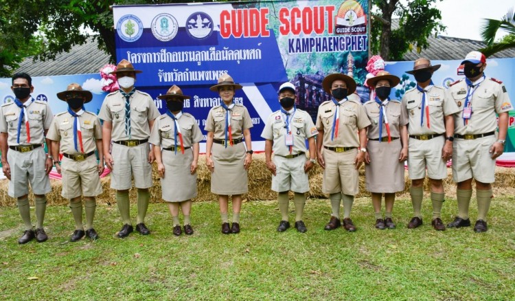 กำแพงเพชร-กศน.จังหวัดกำแพงเพชรจัดฝึกอบรมลูกเสือมัคคุเทศก์